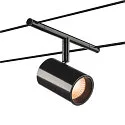 LED Wire luminaire for 12 Volt voltage wire system TENSEO NOBLO Spot, 36°, 2700K, black