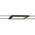 SLV Touw lamp TENSEO PLYTTA rechthoekig, zwart