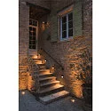 SLV Inbouwarmatuur voor buiten DOWNUNDER OUT ROUND WL LED IP65, antraciet