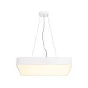 SLV Plafondarmatuur MEDO 60 SQUARE DALI vierkant, DALI aanstuurbaar IP20, wit 