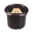 Vloerinbouwarmatuur DASAR 270 LED rond, asymmetrisch, begaanbaar IP65 / IP67, rvs 
