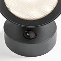 SLV Buitenspot ESKINA SPOT SENSOR CCT 1-vlams, met sensor, CCT Switch, instelbaar, bekabeld IP54, antraciet dimbaar