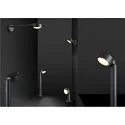 SLV Buitenspot ESKINA SPOT SENSOR CCT 1-vlams, met sensor, CCT Switch, instelbaar, bekabeld IP54, antraciet dimbaar