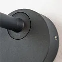 SLV Display-armatuur ESKINA D CCT met scharnierende arm, CCT Switch, bekabeld IP65, antraciet dimbaar 14