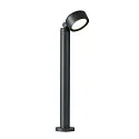 SLV Staande armatuur voor buiten ESKINA 80 POLE CCT roteerbaar, CCT Switch, kantelbaar IP65, antraciet dimbaar