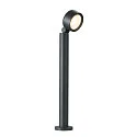 SLV Staande armatuur voor buiten ESKINA 80 POLE CCT roteerbaar, CCT Switch, kantelbaar IP65, antraciet dimbaar
