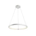 SLV Pendelarmatuur ONE 60 DALI IP20, wit dimbaar