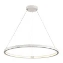 SLV Pendelarmatuur ONE 80 DALI IP20, wit dimbaar
