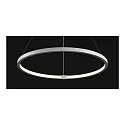 SLV Pendelarmatuur ONE 80 DALI IP20, wit dimbaar