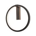 Wandarmatuur ONE 40 DALI IP20, zwart dimbaar