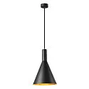 Pendelarmatuur PHELIA 280 E27, goud, zwart