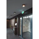 SLV Downlight FERA 25 CL DALI LED, mat, zwart