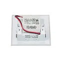SLV Wandinbouwarmatuur MOBALA LED hoekig, asymmetrisch, indirect, schakelbaar IP20, wit 