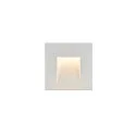 SLV Wandinbouwarmatuur MOBALA LED hoekig, asymmetrisch, indirect, schakelbaar IP20, wit 
