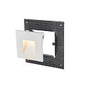 SLV Wandinbouwarmatuur MOBALA LED hoekig, asymmetrisch, indirect, schakelbaar IP20, wit 