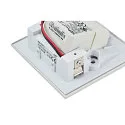 SLV Wandinbouwarmatuur MOBALA LED hoekig, asymmetrisch, indirect, schakelbaar IP20, wit 
