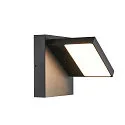 SLV Wandarmatuur voor buitenshuis ABRIDOR draaibaar, CCT Switch, schakelbaar IP55, antraciet 