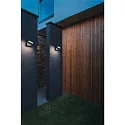 SLV Wandarmatuur voor buitenshuis ABRIDOR draaibaar, CCT Switch, schakelbaar IP55, antraciet 