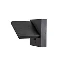SLV Wandarmatuur voor buitenshuis ABRIDOR SENSOR LED draaibaar, met sensor, CCT Switch, schakelbaar IP54, antraciet 