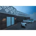 SLV Wandarmatuur voor buitenshuis ABRIDOR SENSOR LED draaibaar, met sensor, CCT Switch, schakelbaar IP54, antraciet 