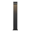 SLV Padverlichting ABRIDOR POLE 100 draaibaar, CCT Switch, schakelbaar IP55, antraciet 