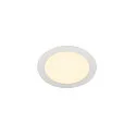 Plafondinbouwarmatuur SENSER 18 DL rond IP20, wit