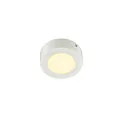 Wand- en plafondarmatuur SENSER 12 CW rond IP20, wit