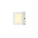 LED Wall / Ceiling luminaire SENSER 12 CW, square, IP20, white, 8,2W, 3000K, 480lm
