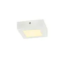 LED Wall / Ceiling luminaire SENSER 12 CW, square, IP20, white, 8,2W, 3000K, 480lm