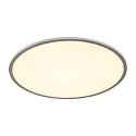 SLV LED Ceiling luminaire PANEL 60 DALI LED, round, 42W, 110°, 3000K, 3150lm, gray