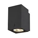 SLV Premium-LED Outdoor Wall luminaire ENOLA SQUARE SINGLE CCT, IP65 IK02, M-size, 10W 3000 / 4000K 720 / 820lm 38°, CRi>90