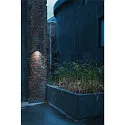 SLV Premium-LED Outdoor Wall luminaire ENOLA SQUARE SINGLE CCT, IP65 IK02, M-size, 10W 3000 / 4000K 720 / 820lm 38°, CRi>90