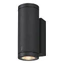 Wandarmatuur voor buitenshuis ENOLA ROUND UP/DOWN CCT - S up down, klein, CCT Switch IP65, antraciet 