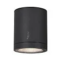 SLV Plafondarmatuur voor buiten ENOLA ROUND CCT IP 65, antraciet, transparant 