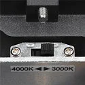 SLV Premium-LED Outdoor Wall luminaire ENOLA SQUARE SINGLE CCT, IP65 IK02, L-size, 35W 3000 / 4000K 3100 / 3400lm 30°, CRi>90