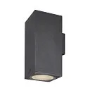 SLV Premium-LED Outdoor Wall luminaire ENOLA SQUARE UP/DOWN CCT, IP65 IK02, L-size, 53W 3000 / 4000K 5400 / 6000lm 30°, CRi>90