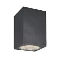 SLV Premium-LED Outdoor Ceiling luminaire ENOLA SQUARE CCT, IP65 IK02, L-size, 35W 3000 / 4000K 2500 / 2800lm 38°, CRi>90