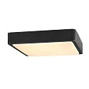 SLV LED Wall / Ceiling luminaire AINOS SQUARE Outdoor, 17W, 1300lm, CCT switch 3000/4000K, anthracite
