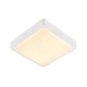 Plafondarmatuur voor buiten AINOS SQUARE SENSOR met sensor, vierkant, CCT Switch IP65, wit 