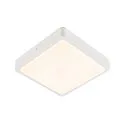 SLV Plafondarmatuur voor buiten AINOS SQUARE SENSOR met sensor, vierkant, CCT Switch IP65, wit 
