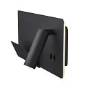 Wandarmatuur SOMNILA SPOT INDOOR met USB-Aansluiting, links, zwart