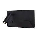 Wandarmatuur SOMNILA SPOT INDOOR met USB-Aansluiting, rechts, zwart