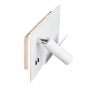 SLV Wandarmatuur SOMNILA SPOT INDOOR met USB-Aansluiting, rechts, wit