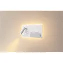 SLV Wandarmatuur SOMNILA SPOT INDOOR met USB-Aansluiting, rechts, wit