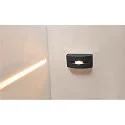 Wandarmatuur voor buitenshuis OUT-BEAM FRAME CW IP55, antraciet