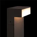 SLV Staande armatuur voor buiten L-LINE OUT FL POLE 50 kort, CCT Switch, direct / indirect IP65, antraciet 