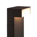 SLV Staande armatuur voor buiten L-LINE OUT FL POLE 50 kort, CCT Switch, direct / indirect IP65, antraciet 