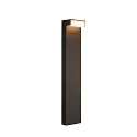 Staande armatuur voor buiten L-LINE OUT FL POLE 80 lang, CCT Switch, zijdelingse straling IP65, antraciet 