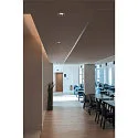 SLV Plafondinbouwarmatuur NUMINOS DL L draaibaar, roteerbaar IP20, chroom, wit