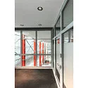 SLV Plafondinbouwarmatuur NUMINOS DL XL draaibaar, roteerbaar IP20, chroom, zwart